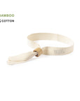 Ecological Customizable Bracelet · Cotton · Adjustable with Ball · Wide Range of Colors · Ref 1542