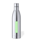 Botella Acero · 1 Litro de Capacidad · Acero Inox · Acabado Brillo · Personalizable · Ref. 1784