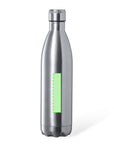 Botella Acero · 1 Litro de Capacidad · Acero Inox · Acabado Brillo · Personalizable · Ref. 1785