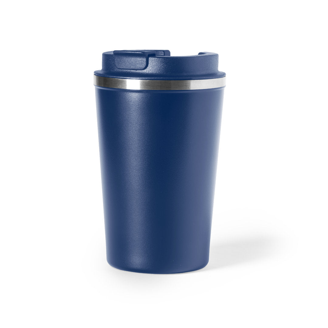 Vaso Térmico · Acero Doble Pared · 350ML · Dosificador y Abre Fácil · Libre de BPA · Personalizable