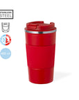 Vaso Térmico Exclusivo· 400ML · Resistente · Banda Silicona · Base Antideslizante · Personalizable