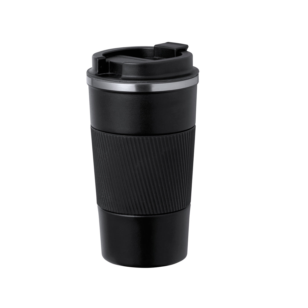 Vaso Térmico Exclusivo· 400ML · Resistente · Banda Silicona · Base Antideslizante · Personalizable