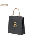 Recycled Paper Bag · Reinforced Handles · 3 Sizes to Choose from · Resistant 8 KG · Customizable