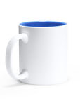 Ceramic Mug · Color Interior · 350 ML Capacity · Laser Customizable · Ref 3992