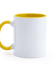 Ceramic Mug · Colored Interior and Handle · 350 ML · Customizable · Ref 4001