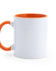 Ceramic Mug · Colored Interior and Handle · 350 ML · Customizable · Ref 4001