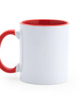 Ceramic Mug · Colored Interior and Handle · 350 ML · Customizable · Ref 4001