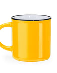 Ceramic Mug · Retro Design · Round Handle · 300 ML · Customizable · Ref 4010