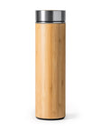 Stainless Steel Thermos · Tea Infuser · Bamboo Exterior Material · Customizable · Ref MD4032