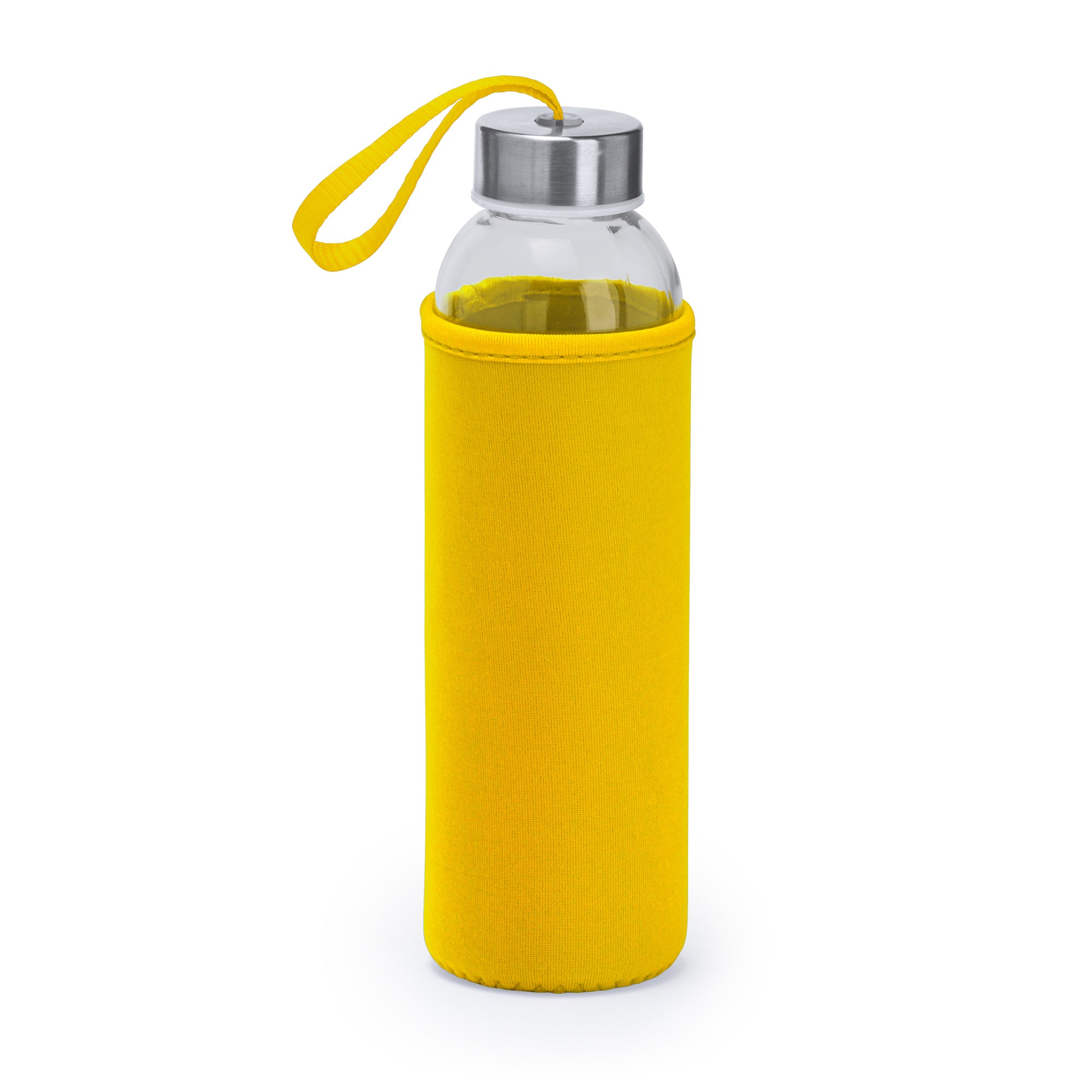 Bidón Cristal · Funda Softshell · Capacidad de 500 ML · Personalizable Full Color · Ref 4040