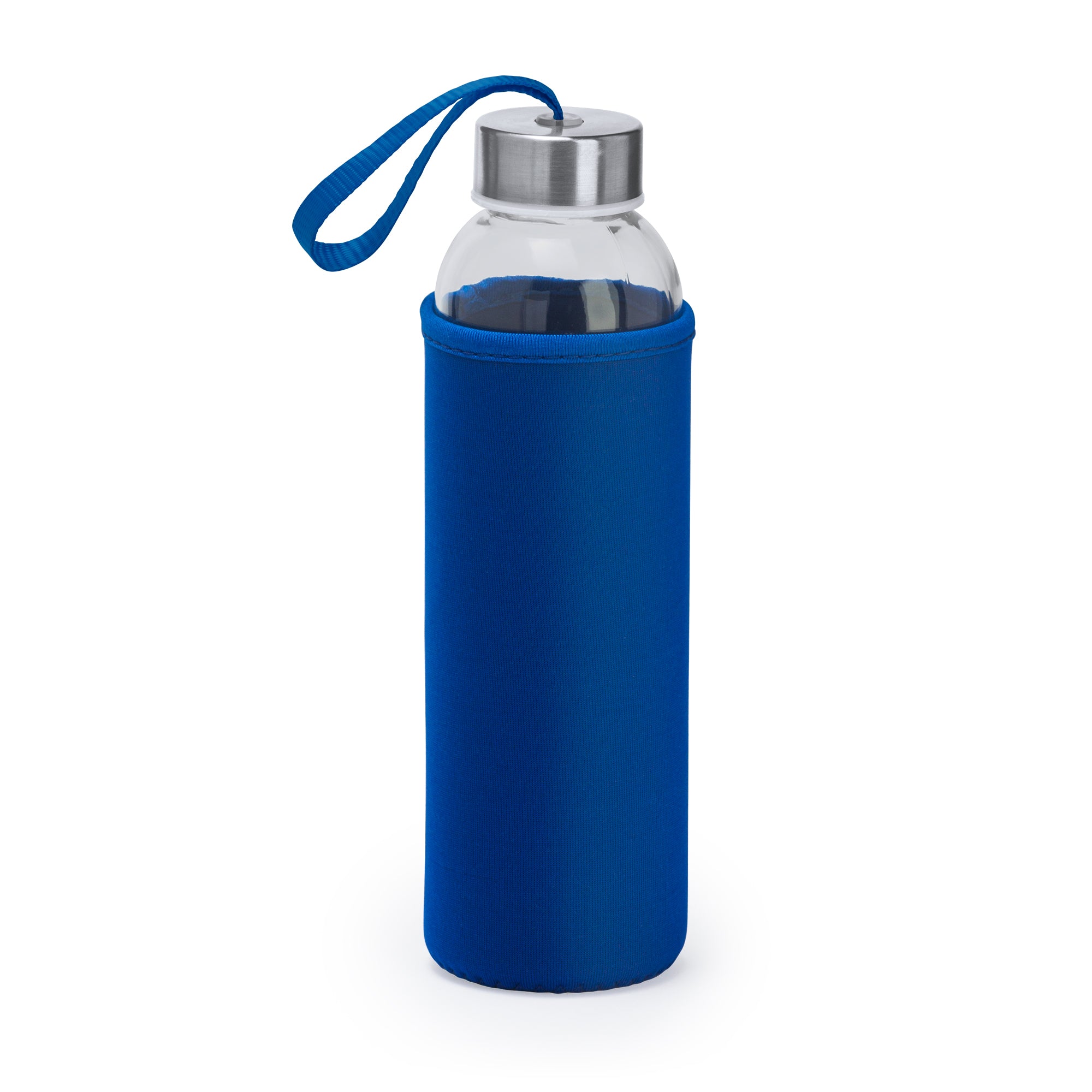 Glass Bottle · Softshell Cover · 500 ML Capacity · Customizable Full Color · Ref 4040