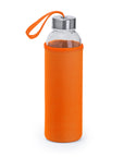 Glass Bottle · Softshell Cover · 500 ML Capacity · Customizable Full Color · Ref 4040