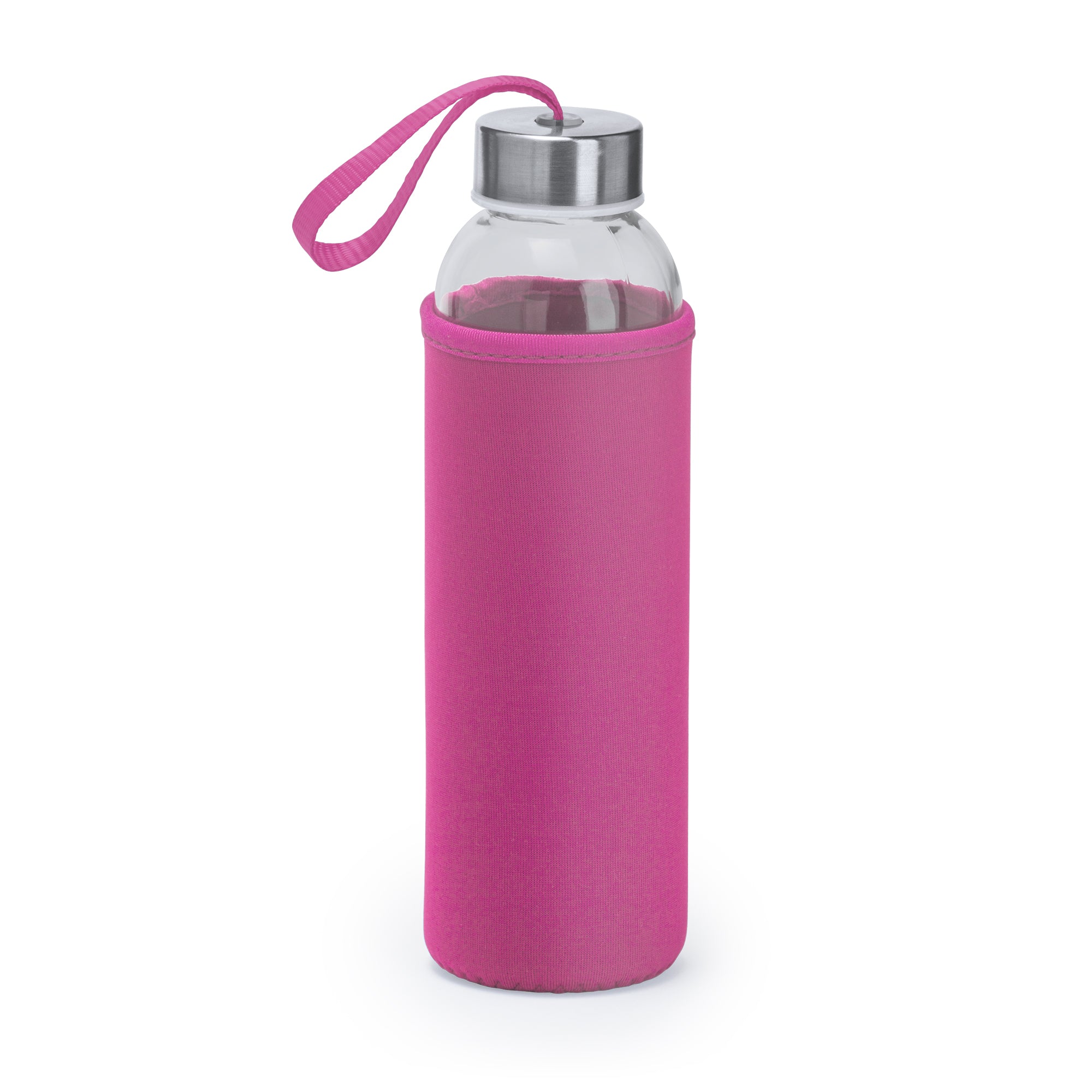 Bidón Cristal · Funda Softshell · Capacidad de 500 ML · Personalizable Full Color · Ref 4040