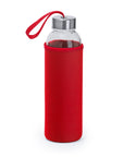 Glass Bottle · Softshell Cover · 500 ML Capacity · Customizable Full Color · Ref 4040