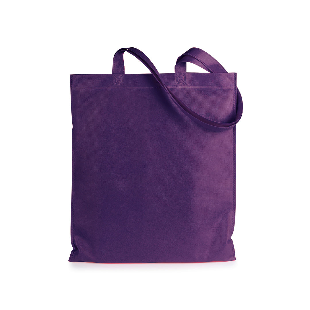 Non Woven Bag · Long Handles · Great Variety of Colors · Customizable on 2 Sides · Ref 4622