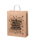 Kraft Paper Bag · Short Handles · Reinforced and Gusseted · Customizable on 2 Sides · Ref 5485