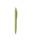 Push-Button Ballpoint Pen · Wheat Cane Material · Blue Ink · Customizable · Ref 6605