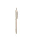 Push-Button Ballpoint Pen · Wheat Cane Material · Blue Ink · Customizable · Ref 6605