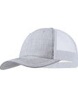 Cap with Grid · 6 Panels · Combined Colors · Adjustable Closure · Customizable · Ref 6618