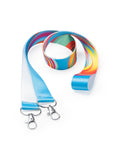 Sublimation Lanyard · Full print · Resistant carabiner · Thick and Double · Customizable