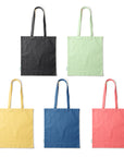 Bolsa Algodón Orgánico · Colores Pastel · 150 GSM · Asas Largas · Personalizable · Ref BO7193