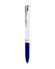 Push-Button Pen · Bright Colors · Resistant · Jumbo Blue Ink · Customizable · Ref 20224