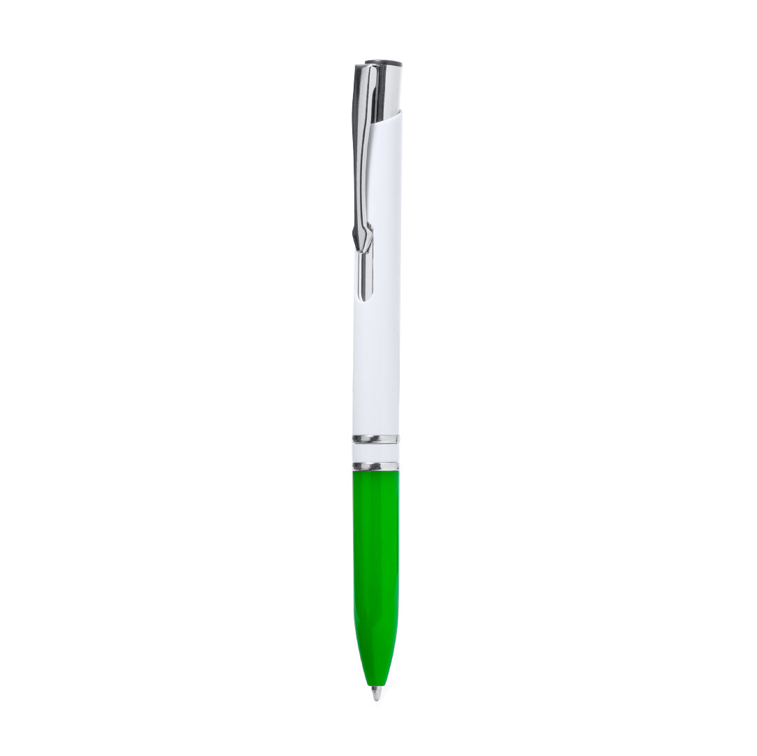 Push-Button Pen · Bright Colors · Resistant · Jumbo Blue Ink · Customizable · Ref 20224