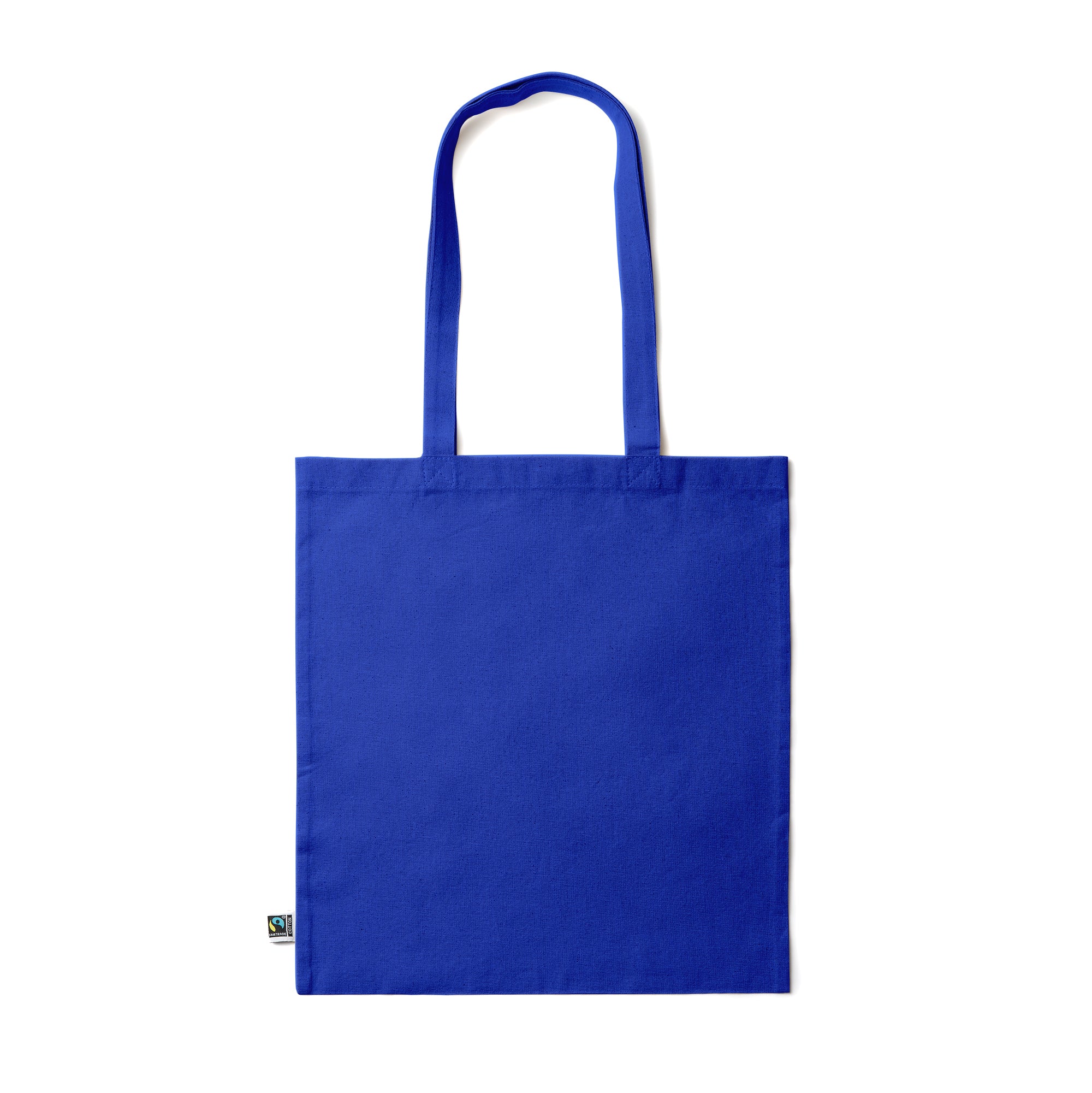 FairTrade Cotton Bag · 180 GSM · Bright Colors · Long Reinforced Handles · Customizable · Ref 7195