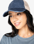 Gorra Trucker · Eco-responsable · Efecto Desgastado · 270GSM · Personalizable · Ref. NS027