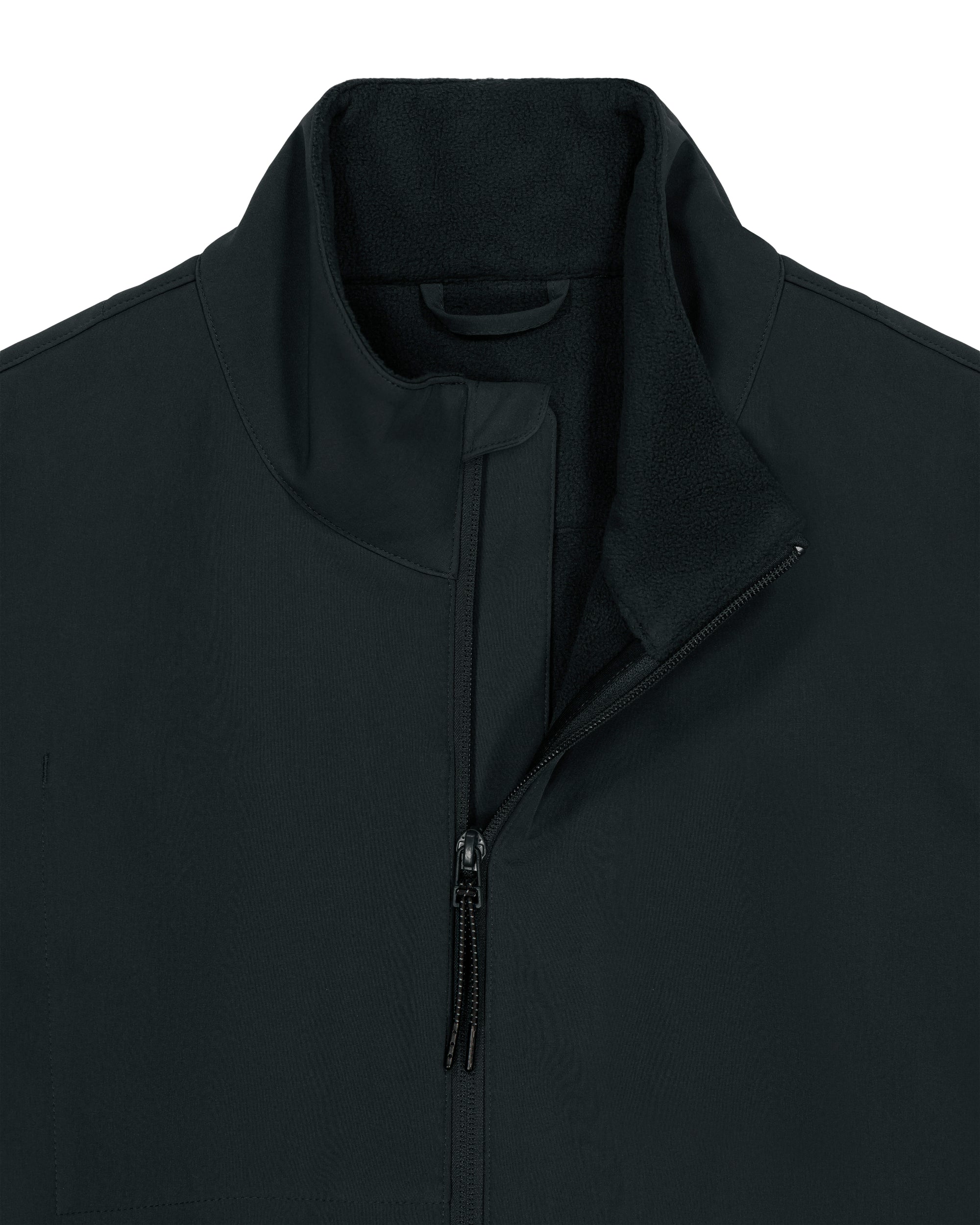 Unisex Softshell Jacket · Triple Layer Polar Fabric · Cold Environments · Elastic · Customizable