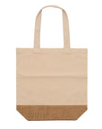 Bolsa Algodón Reciclado · 330 GSM · Yute Natural · Asas de 70 cm · Personalizable · Ref 1352