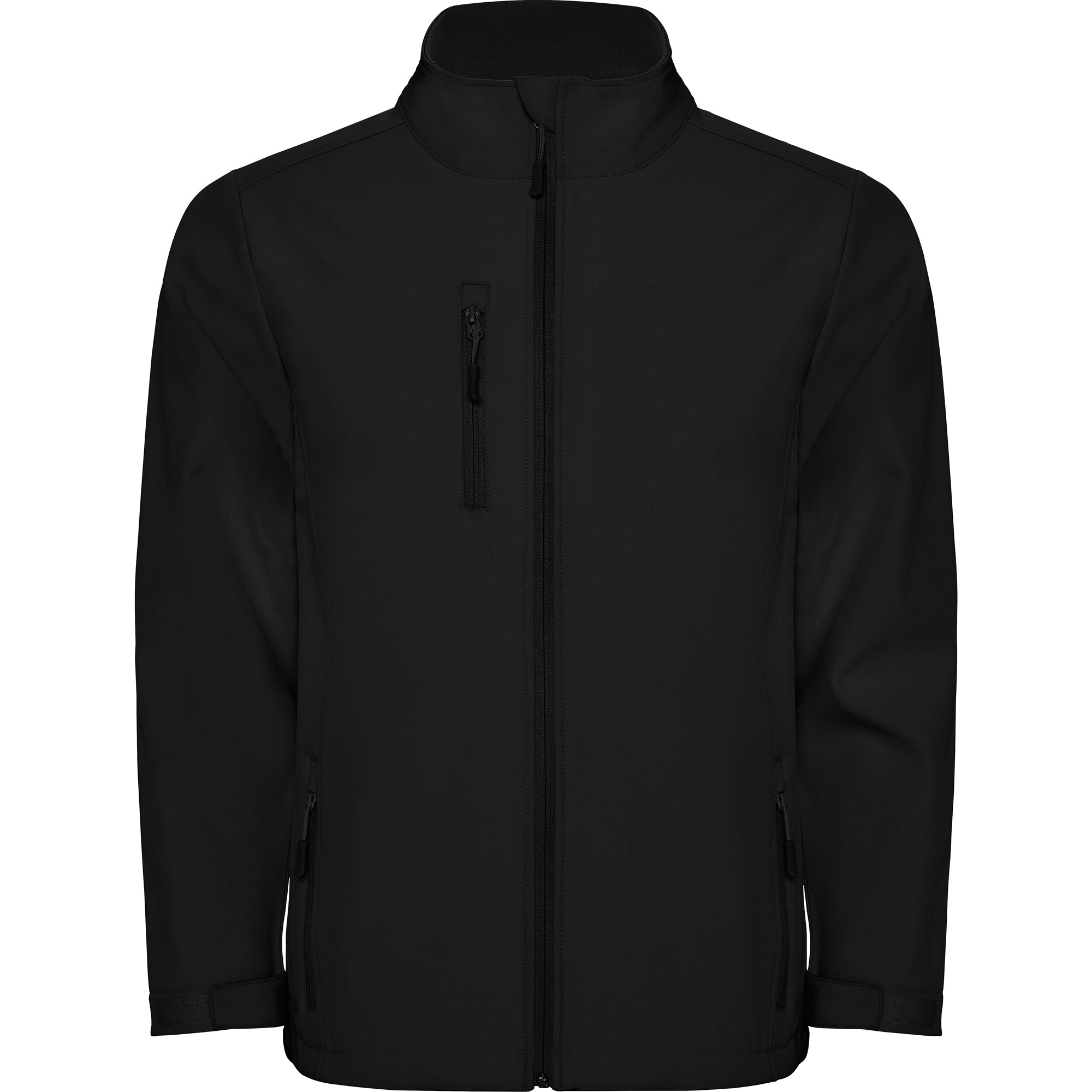 Unisex Softshell Jacket · Double Layer Polar Fabric · Cold Environments · Elastic · Customizable